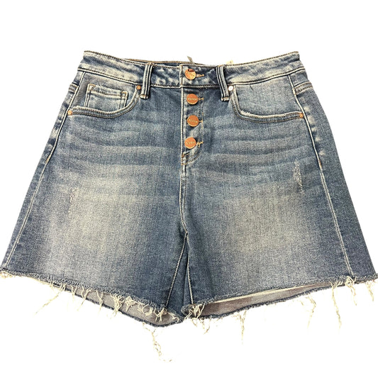 RISEN DENIM SHORTS CUT OFF 100 MEDIUM