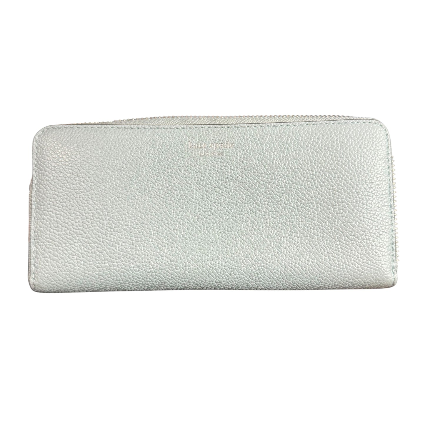 KATE SPADE LIGHT BLUE ZIP AROUND WALLET 100