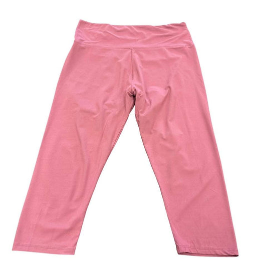 MAUVE PINK CAPRI LEGGINGS 85 2X/3X