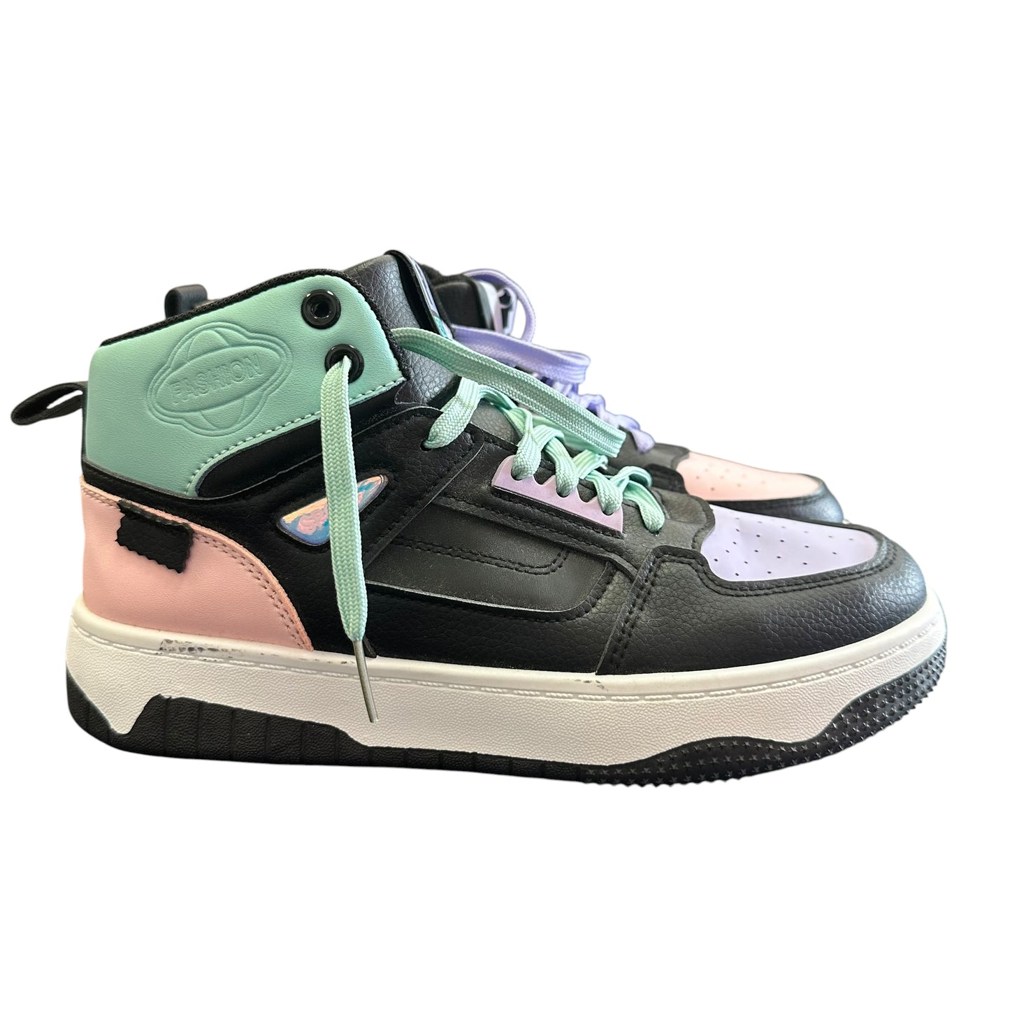 FASHION COLORFUL HIGH TOP SNEAKERS 112 SZ 10