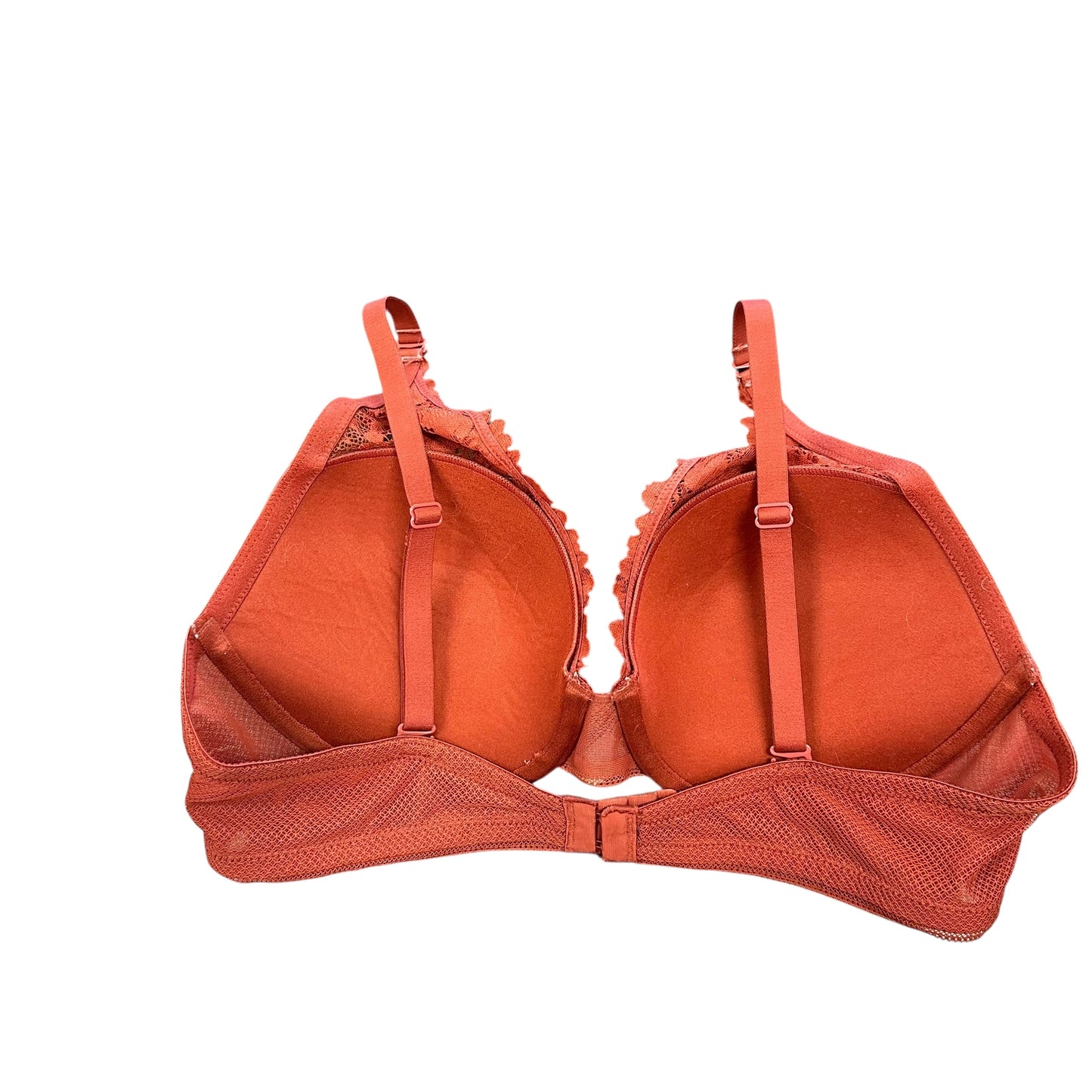 AUDEN ORANGE LACK BRA 38C