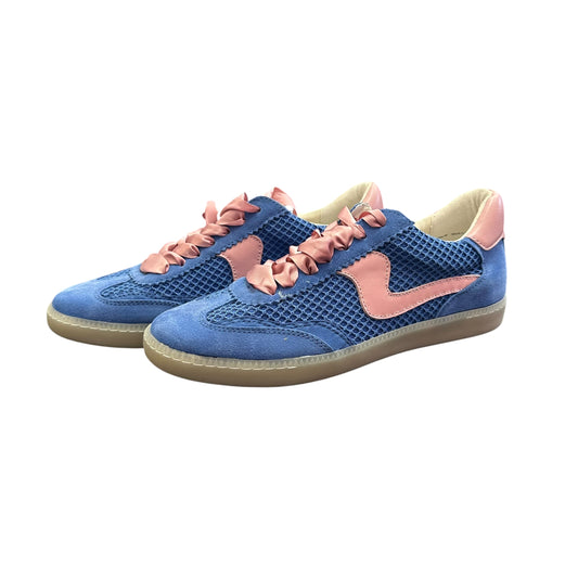 DOLCE VITA NOTICE MESH ROYAL BLUE SNEAKERS 123 SZ 10