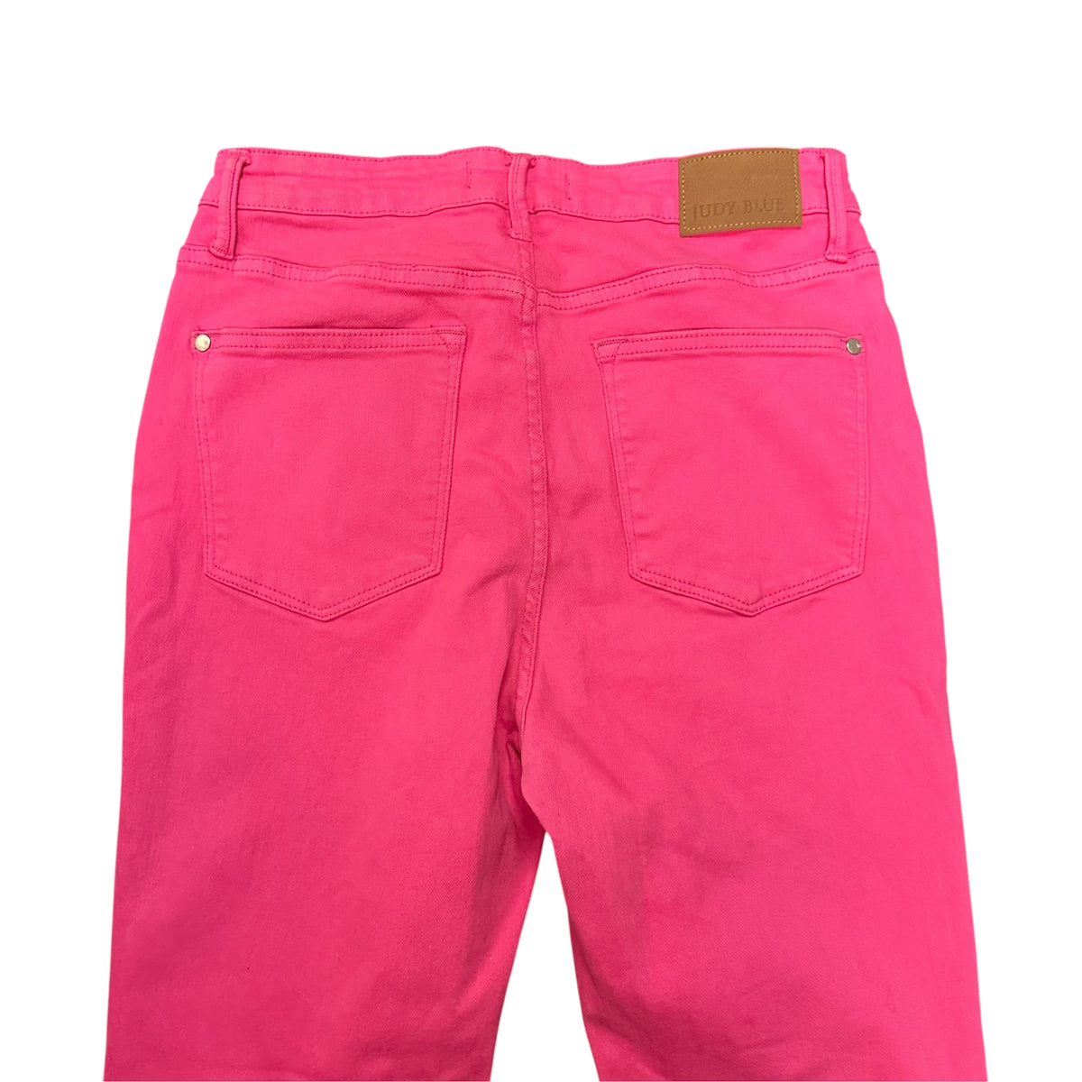 JUDY BLUE HIGH WAISTED PINK FLARE JEANS 100 SZ 11/30