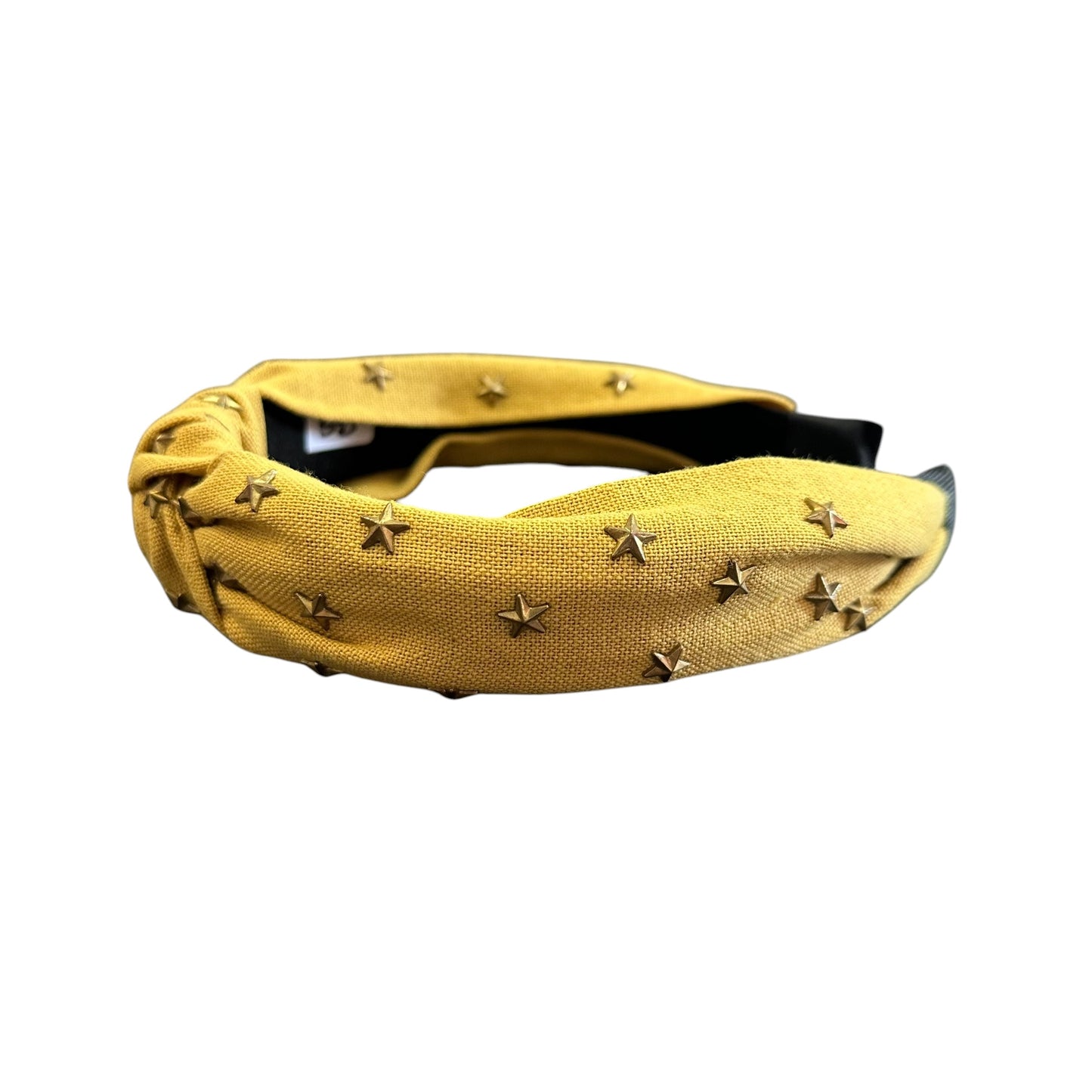 MUSTARD YELLOW HEADBAND STARS 58