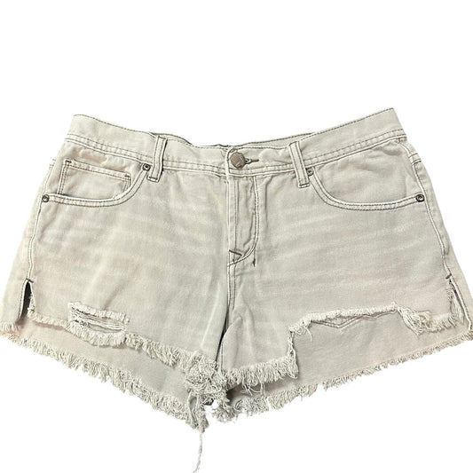 FREE PEOPLE GRAY DENIM CUT OFF SHORTS 233 SZ 29
