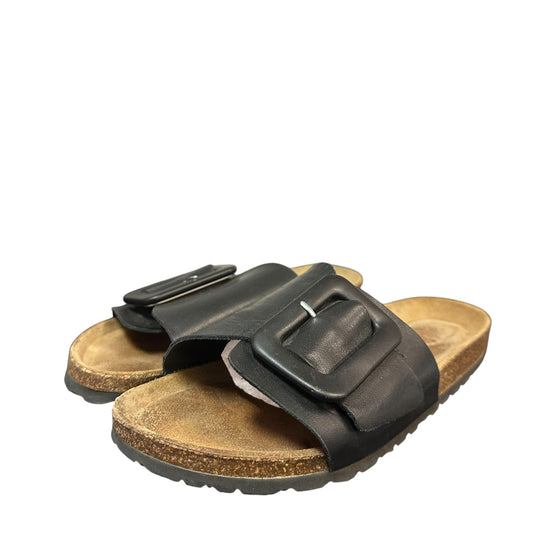 INTENTIONALLY BLANK CLARICE SANDAL BLACK 279 SZ 9
