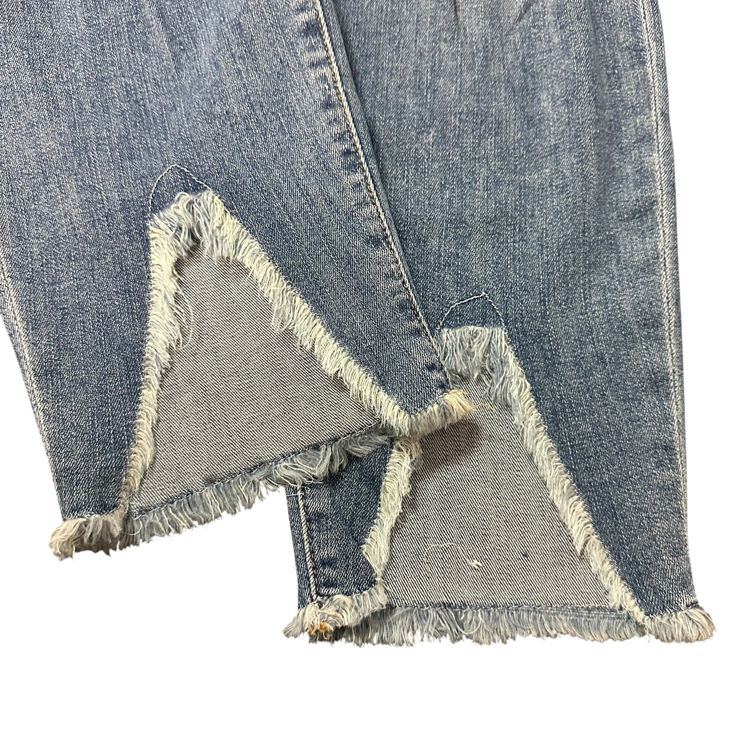 GOOD AMERICAN GOOD LEGS BLUE DENIM JEANS 58 SZ 16