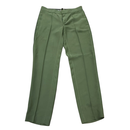BANANA REPUBLIC OLIVE GREEN TROUSERS AVERY 166 SZ 2 LONG