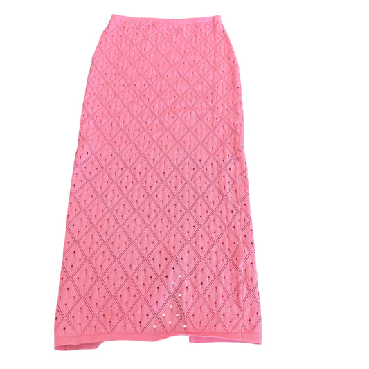 MINK PINK CROCHET KNIT SKIRT 100 SMALL
