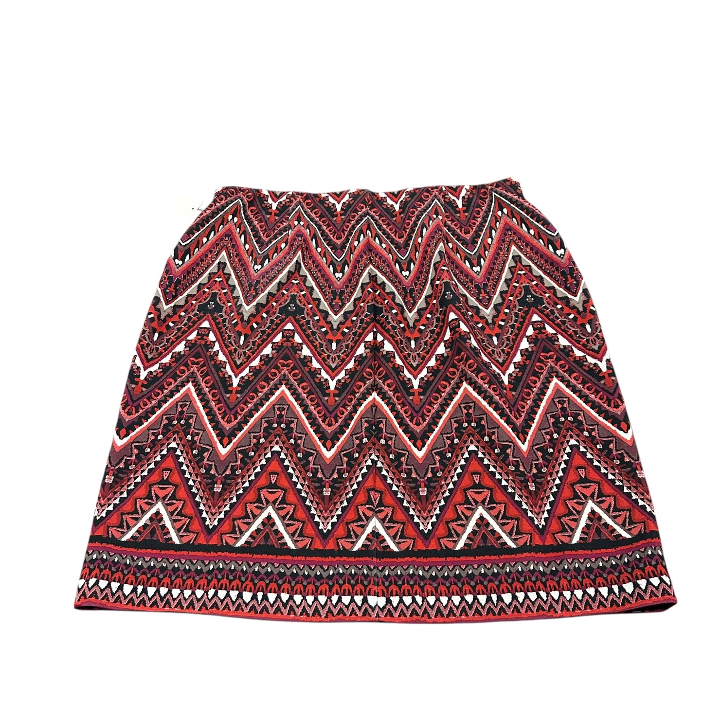 DRESSBARN MULTICOLOR PULL ON SKIRT 217 1X