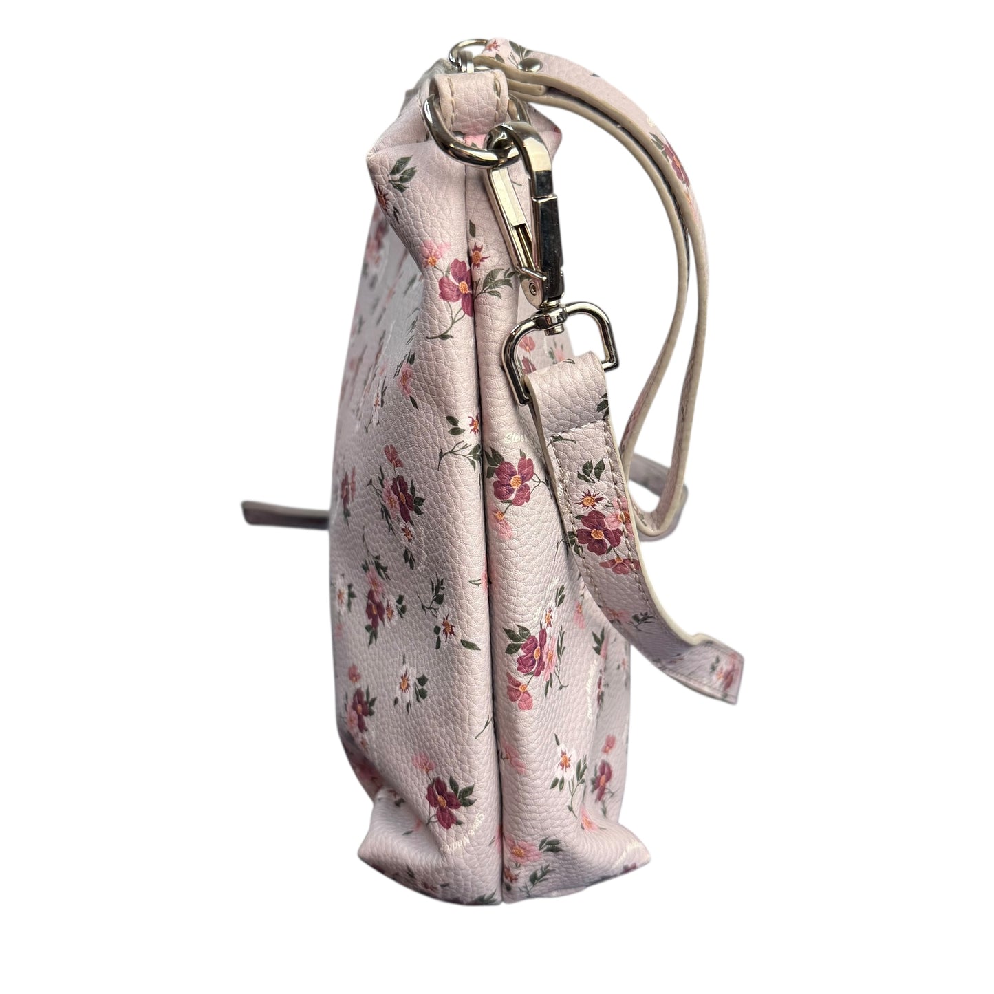 STEVE MADDEN LIGHT PINK FLORAL CROSSBODY PURSE BAG 100
