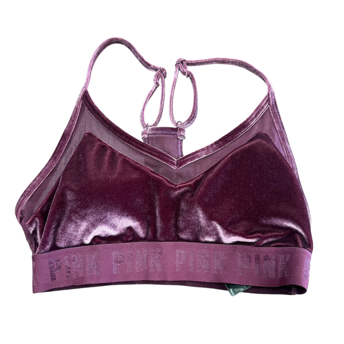 VICTORIA SECRET SPORT SPORTS BRA PURPLE VELVET 64 SMALL