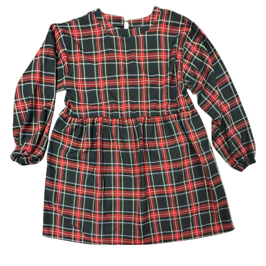 COLLUSION BLACK PLAID DRESS 100 SZ 0