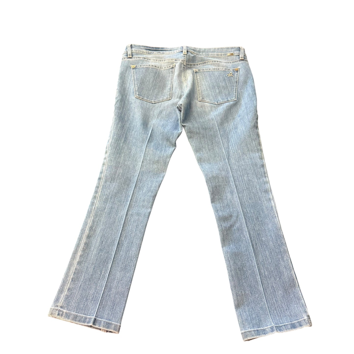 DL1961 BLUE DENIM JEANS TONI HIGH RISE CROP 249 SZ 30