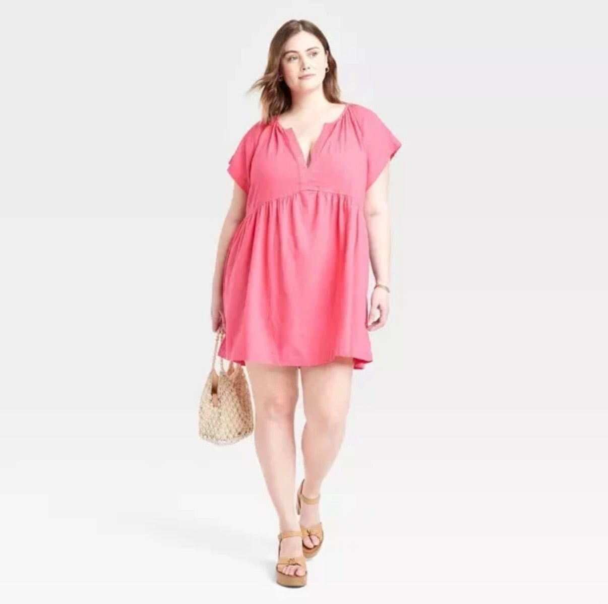 UNIVERSAL THREADS CORAL DRESS 100 XL