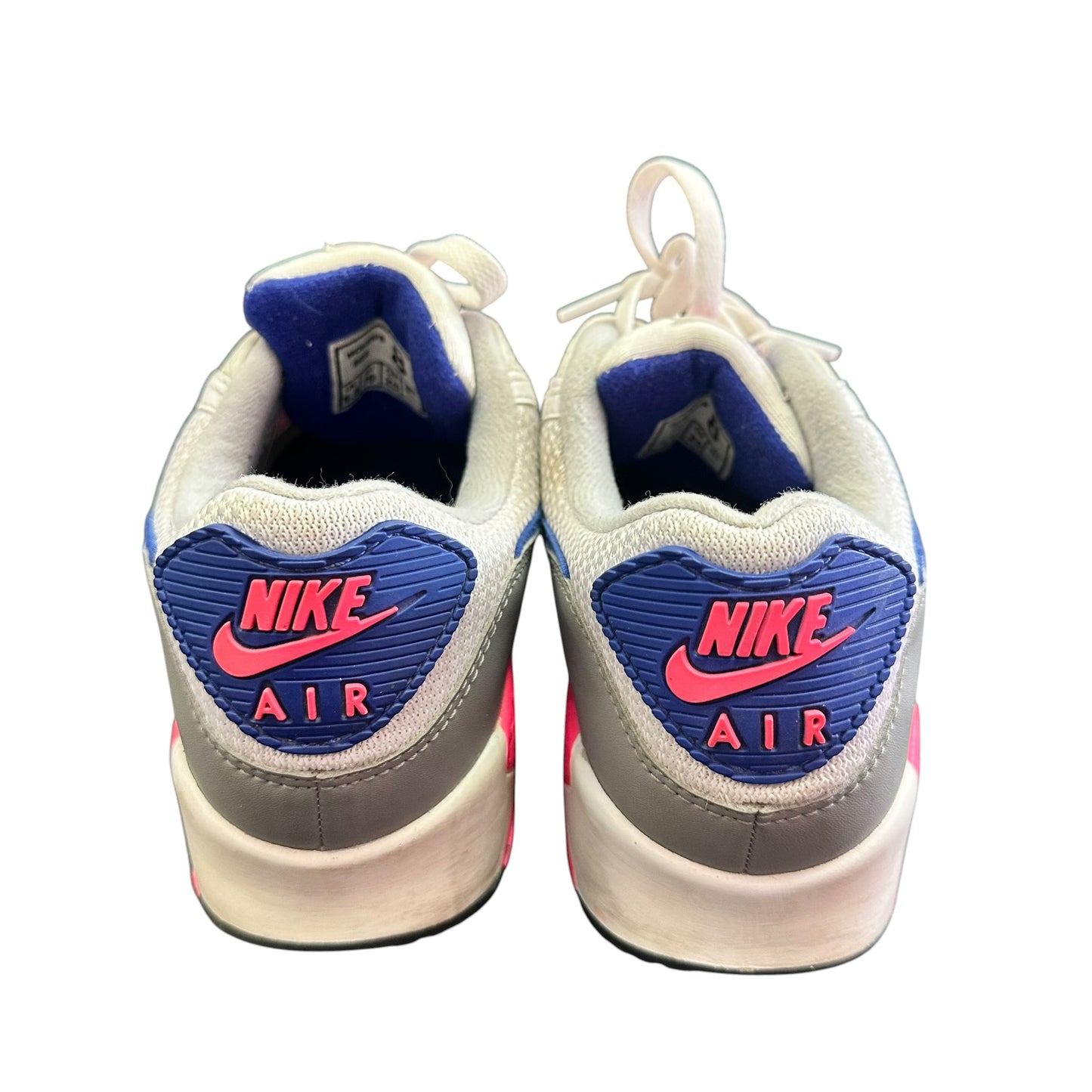 INSPIRED WHITE AIR MAX SNEAKERS 100 SZ 8