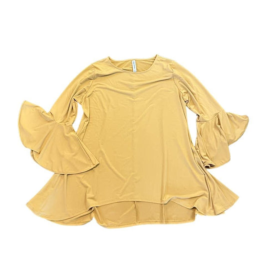 ZENANA OUTFITTERS YELLOW TOP - 1X - 128