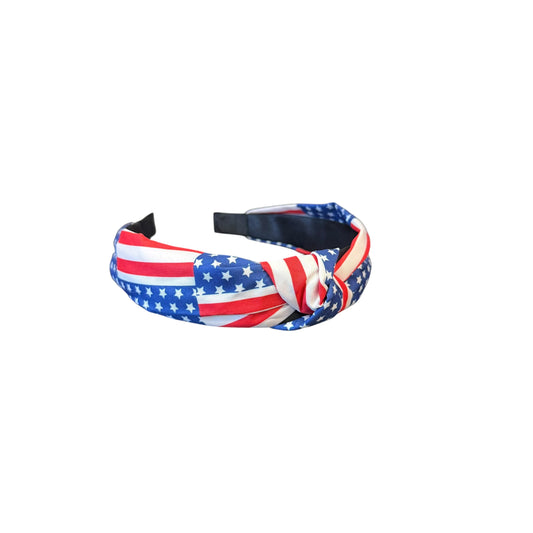 USA FLAG BLUE HEADBAND 100