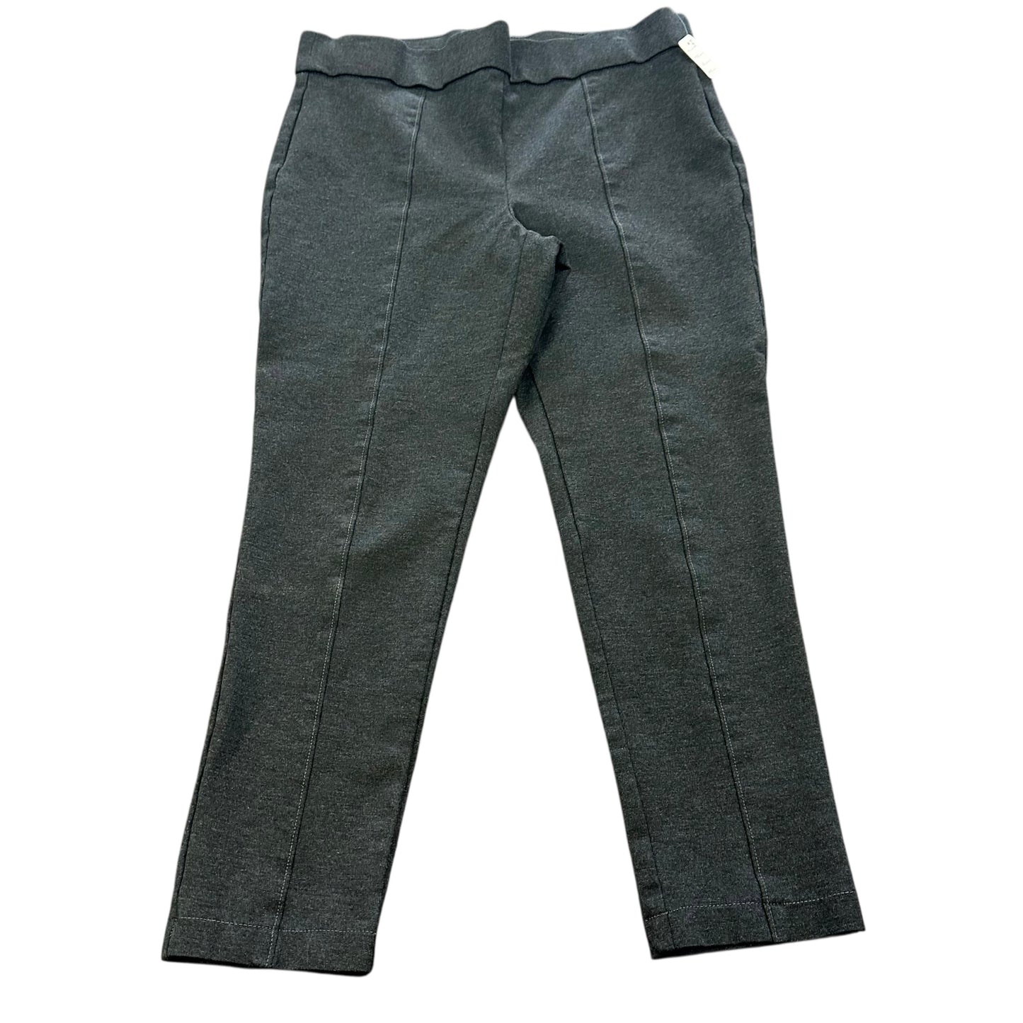 ANNE KLEIN DARK GRAY PULL ON PANTS 39 LARGE