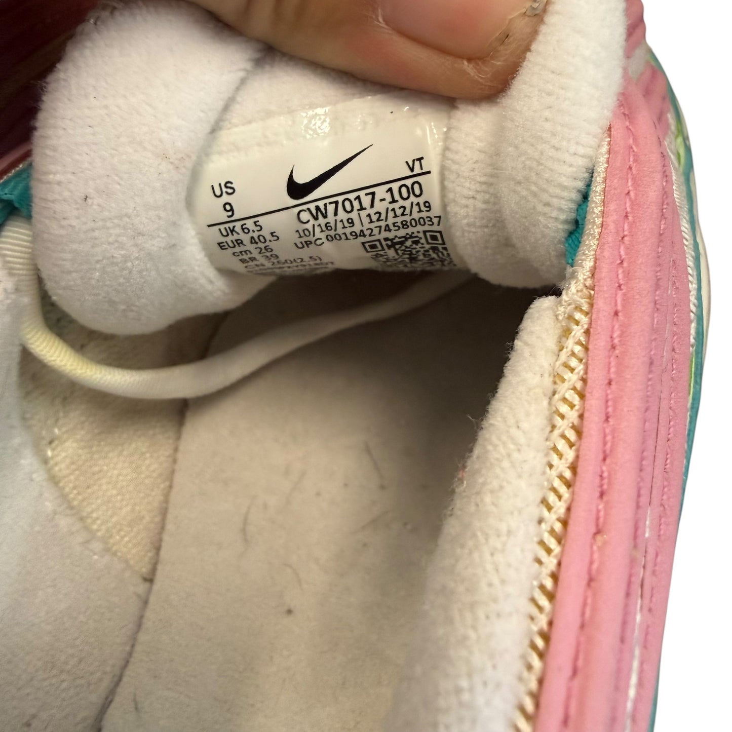 NIKE AIR MAX 97 EASTER SNEAKERS PASTEL 100 SZ 9