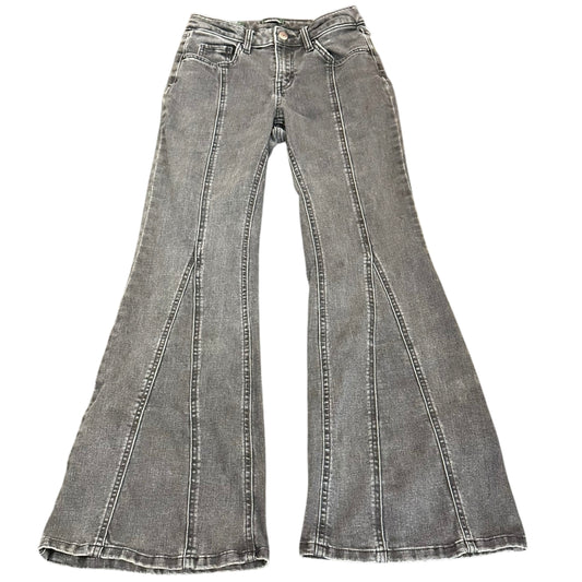 WILD FABLE BLACK DENIM JEANS HIGH RISE FLARE 289 SZ 4