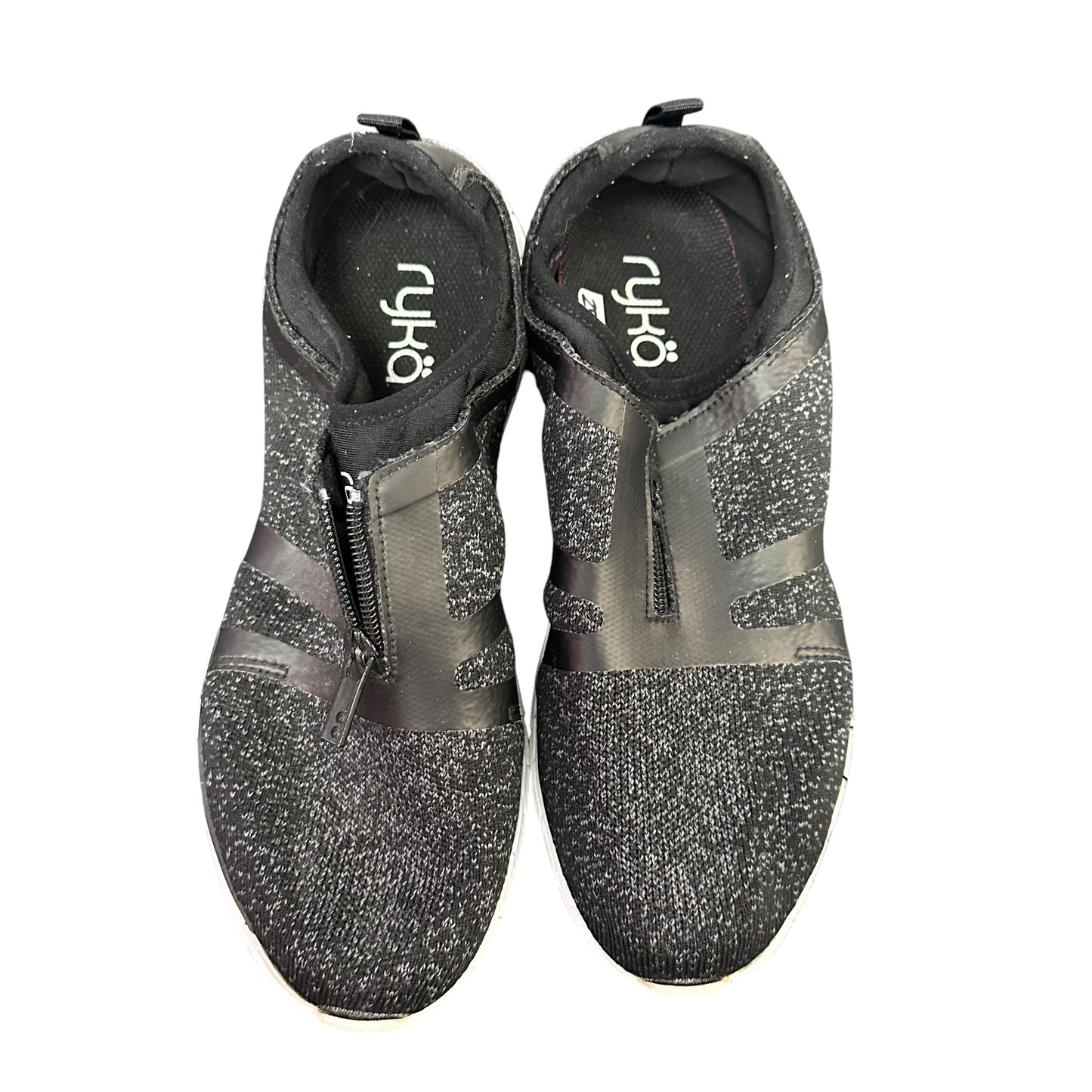 RYCA BLACK PULL ON SNEAKERS 258 SZ 8.5