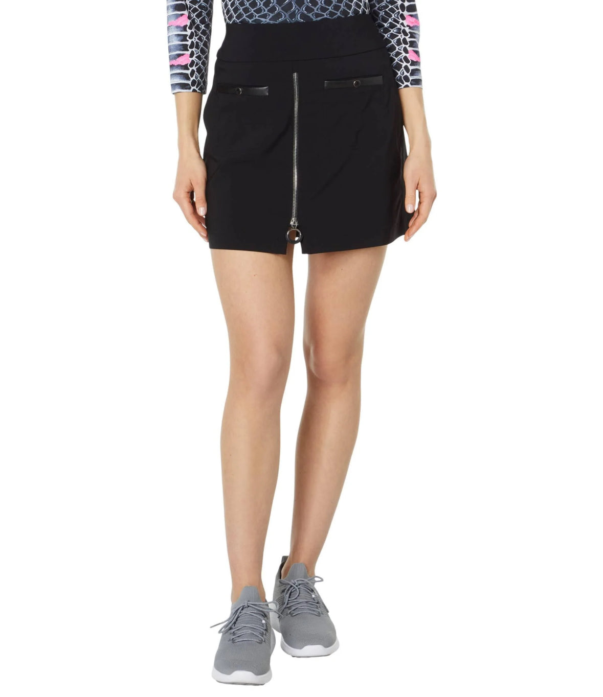 JAMIE SADOCK BLACK SKORT 6 Sz 8