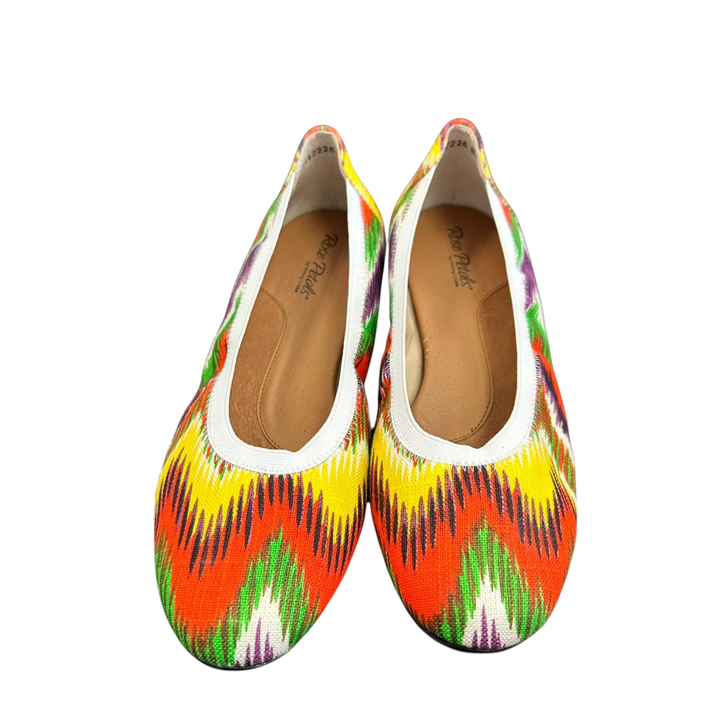 ROSE PETALS COLORFUL FLATS 227 SZ 8