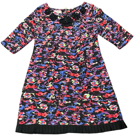 PHOEBE COURUTRE COLORFUL SHIFT DRESS 100 SZ 8