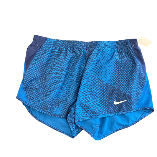 NIKE DRY FIT TEMPO SHORTS BLUE NAVY LINER 285 MEDIUM