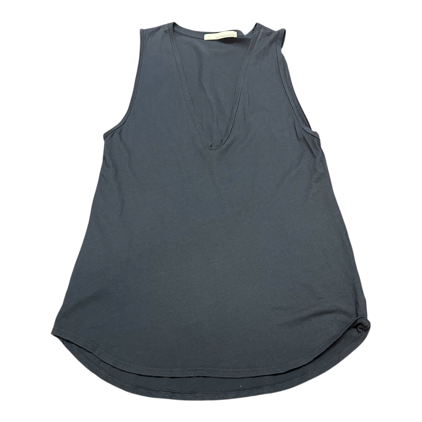 STILLWATER THE BRAND NAVY TANK TOP 249 LARGE