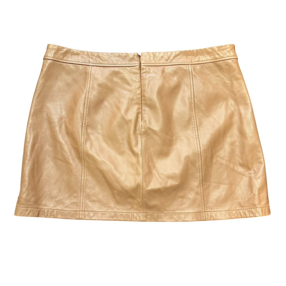 GIANNI BINI FAUX LEATHER SKIRT NWT 15 XL