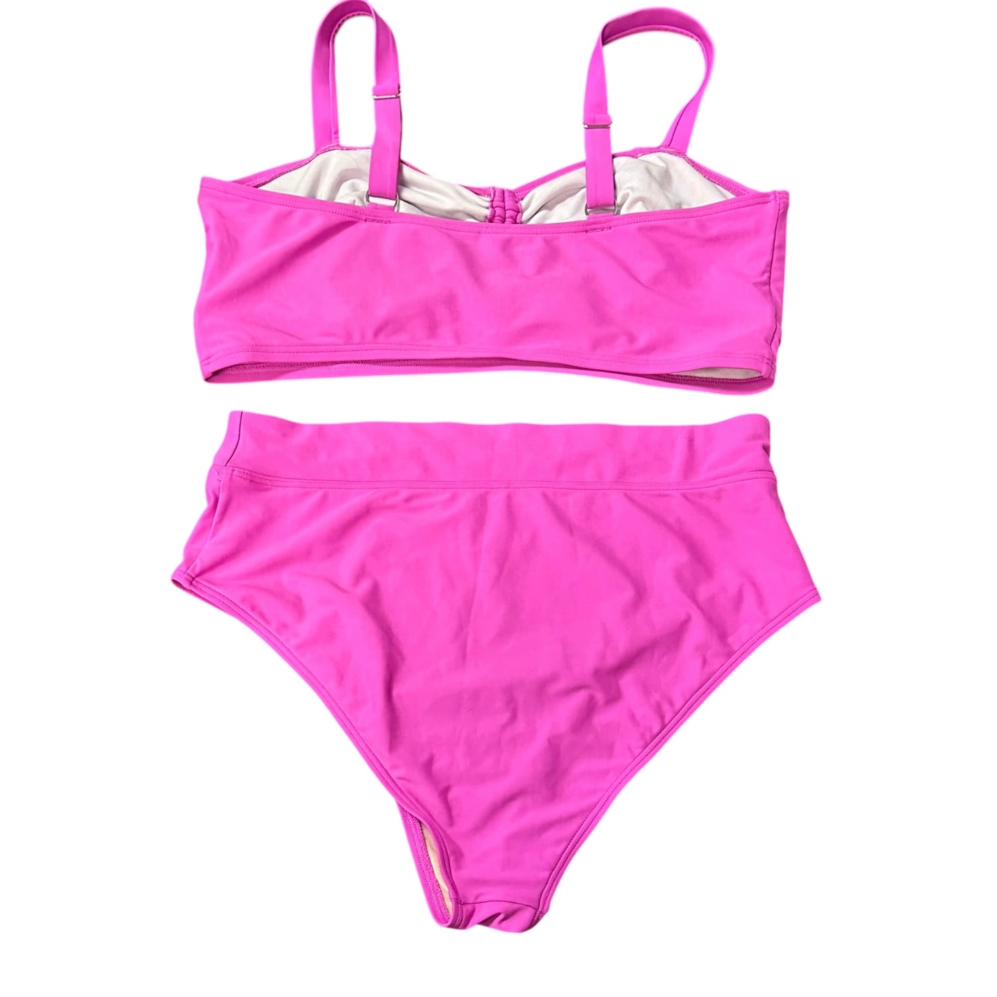 PINK TWO PC SWIMSUIT BIKINI 279 XL/1X
