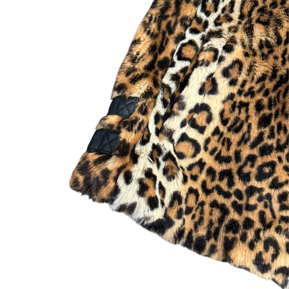 REBECCA MINKOFF ANIMAL FAUX FUR JACKET 289 SMALL