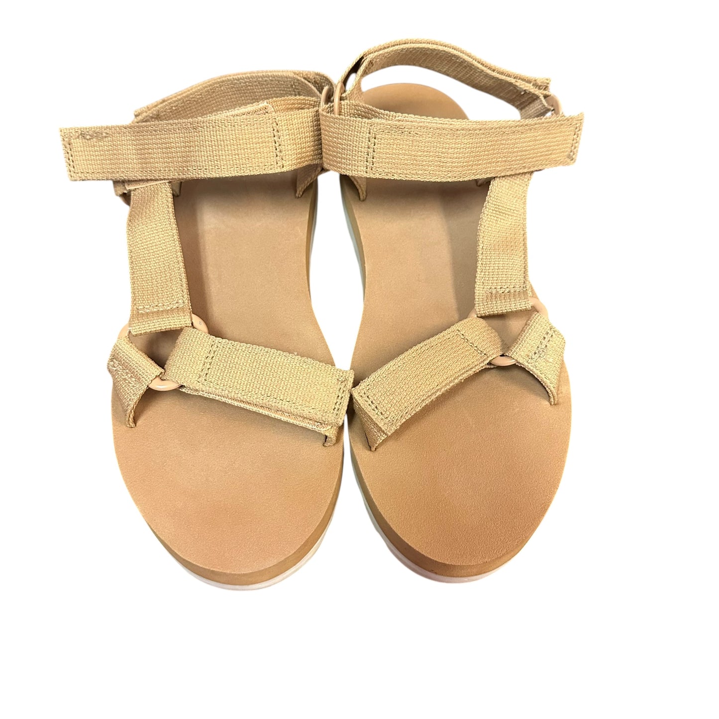 UNIVERSAL THREADS BROWN CASUAL SANDALS 279 SZ 10