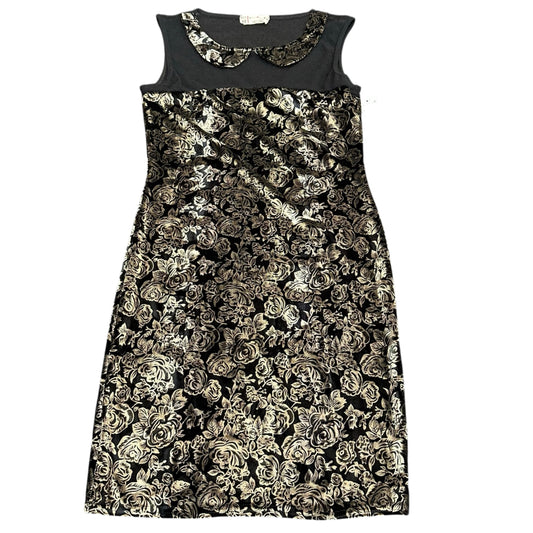 ONE & ONLY URBAN OUTFITTERS FLORAL VELOUR DRESS 289 MEDIUM
