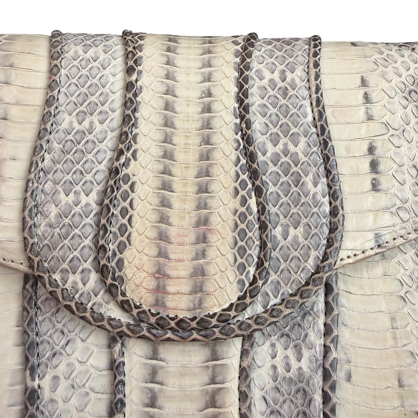 KHIRMA NEW YOUK JOLIE WATERSNAKE CLUTCH 249