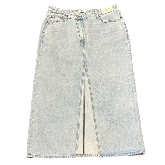 ABERCROMBIE HIGH RISE DENIM SKIRT NWT 282 SZ 32/14