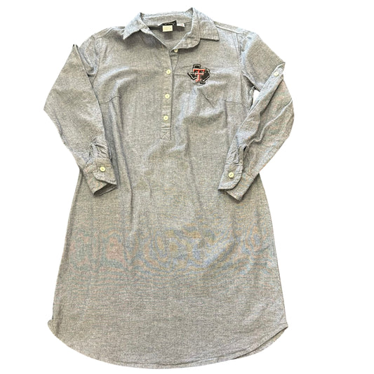 LIVY LU CHAMBRAY DRESS TEXAS TECH 44 SMALL