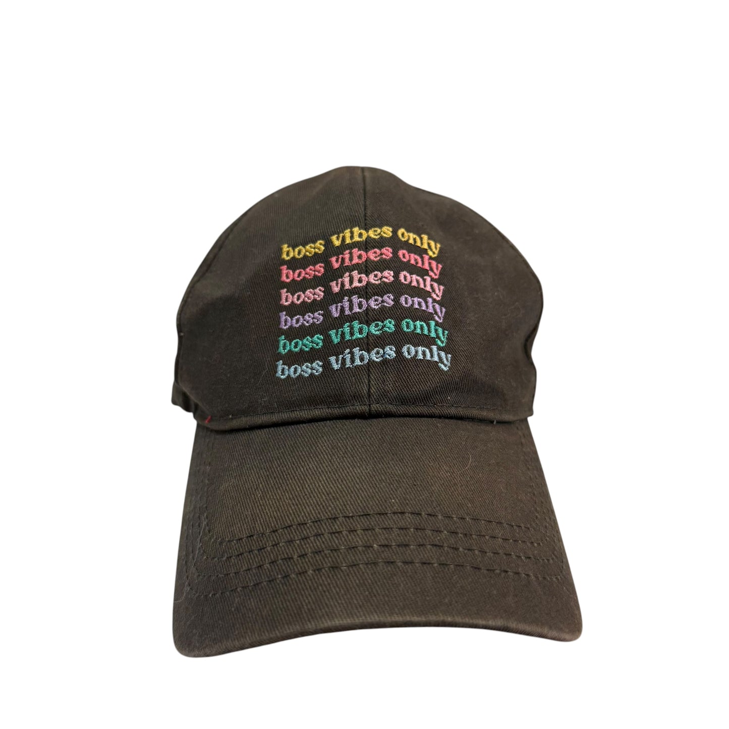 BOSS VIBES ONLY EMBROIDERED CAP 261 OS