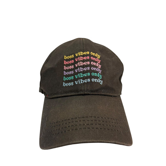 BOSS VIBES ONLY EMBROIDERED CAP 261 OS