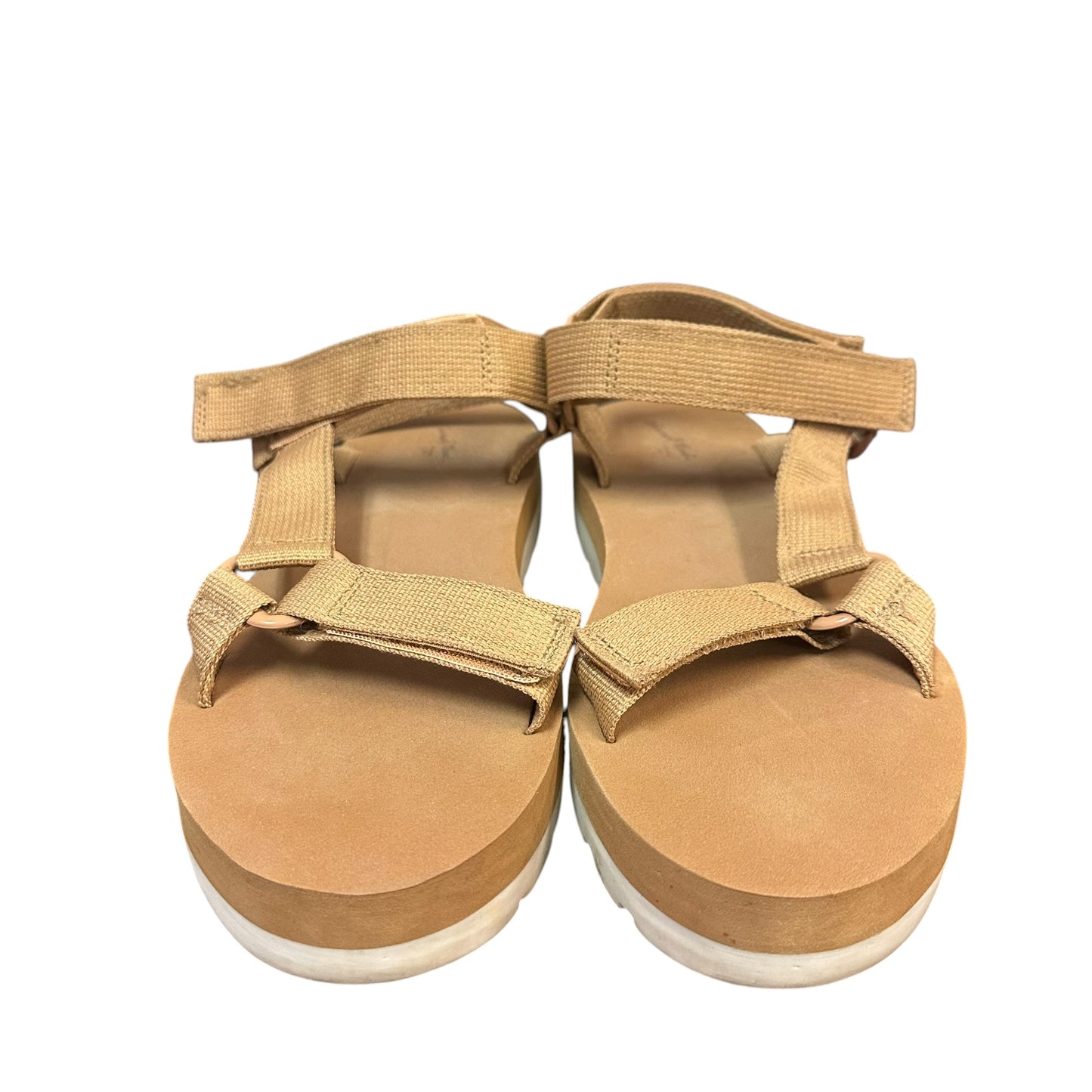UNIVERSAL THREADS BROWN CASUAL SANDALS 279 SZ 10