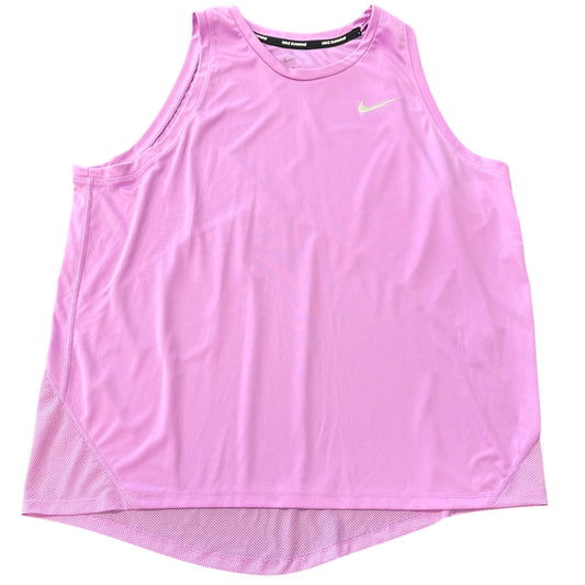 NIKE DRI FIT RUNNING PURPLE LILAC TANK TOP NWT 100 XL