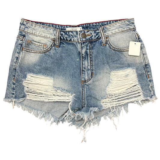 CELLO DENIM BLUE CUT OFF SHORTS 276 MEDIUM / 6