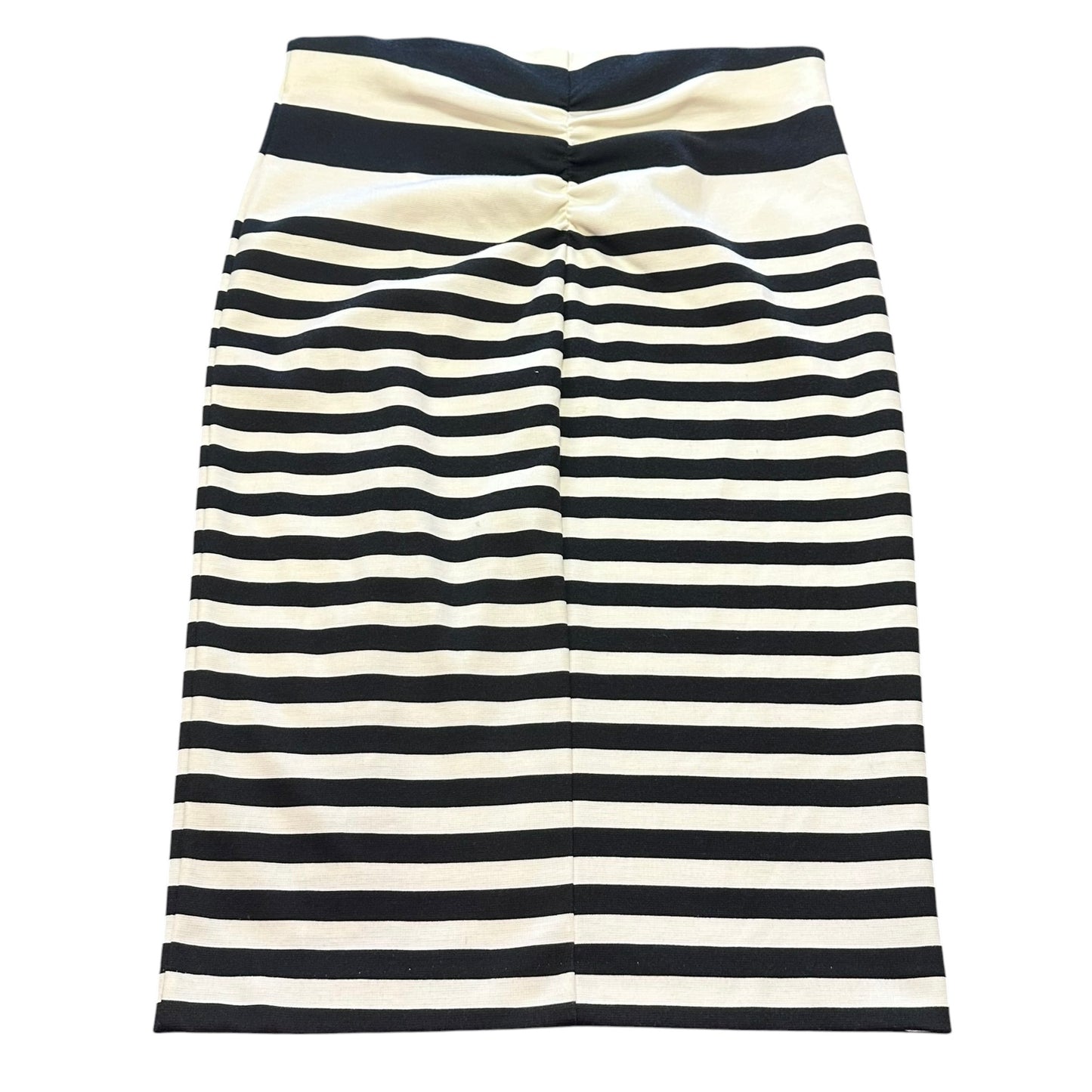 SOUL MATES BLACK WHITE STRIPED SKIRT Y2K 100 SMALL