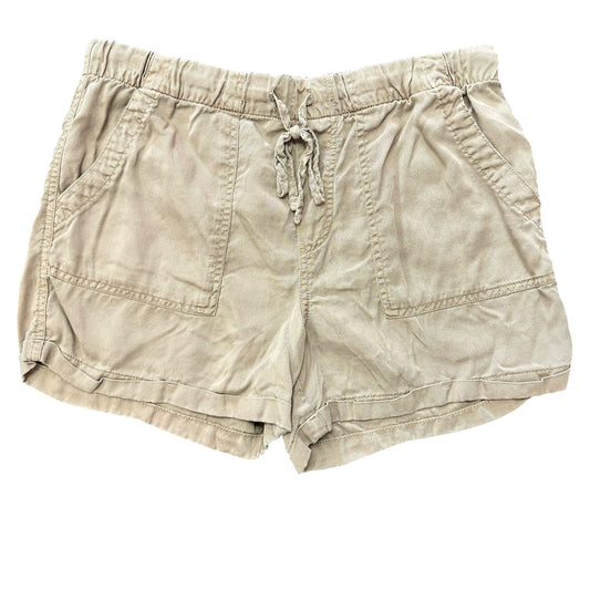 GAP KHAKI DRAWSTRING SHORTS 100 MEDIUM