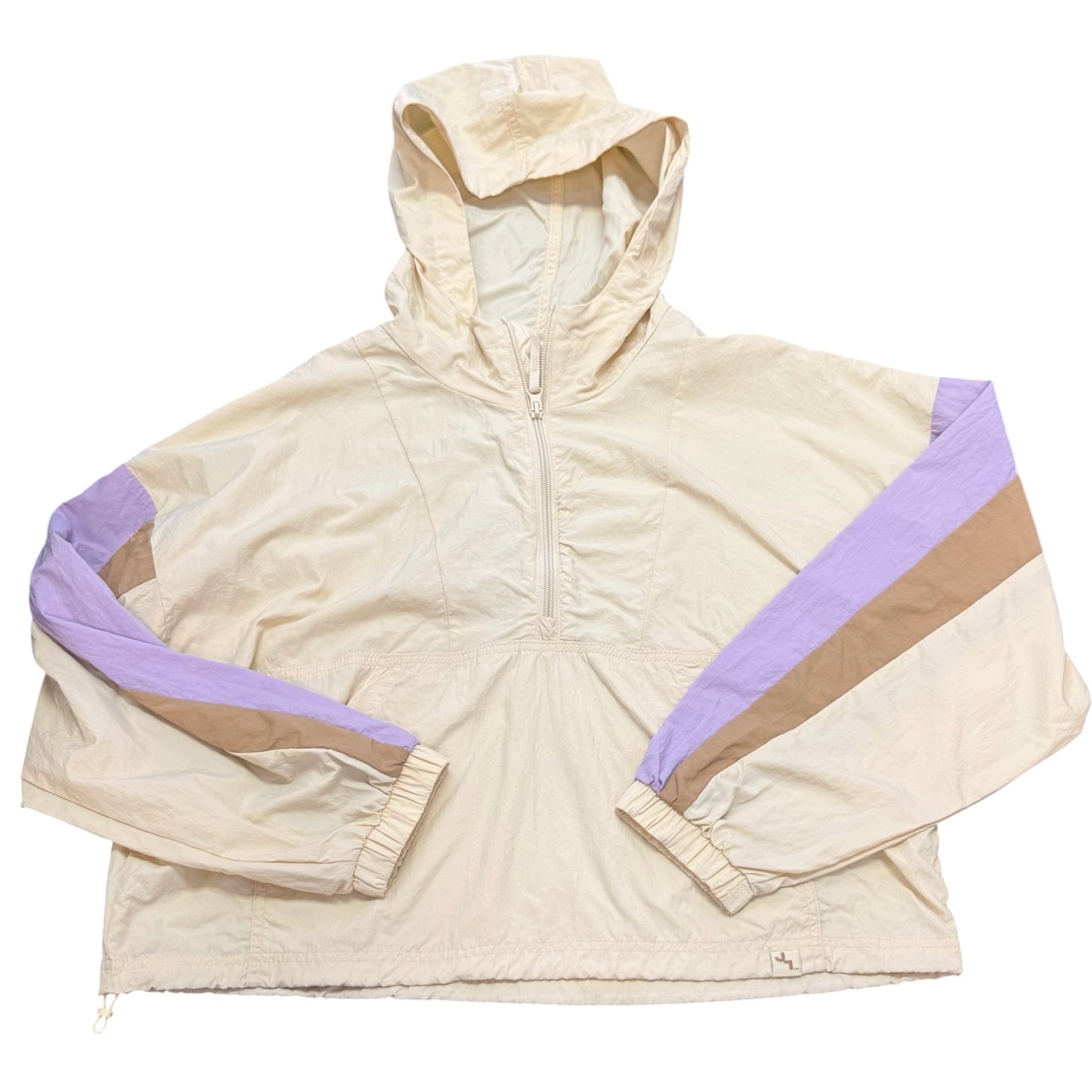 JOYLAB 2 PC WINDBREAKER SET BEIGE 100 LARGE