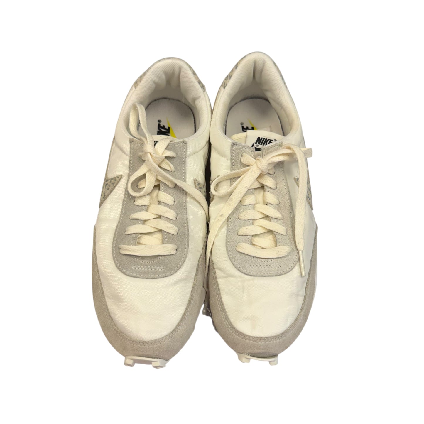 NIKE DAYBREAK SE SNEAKERS WHITE LEOPARD PRINT 100 SZ 9