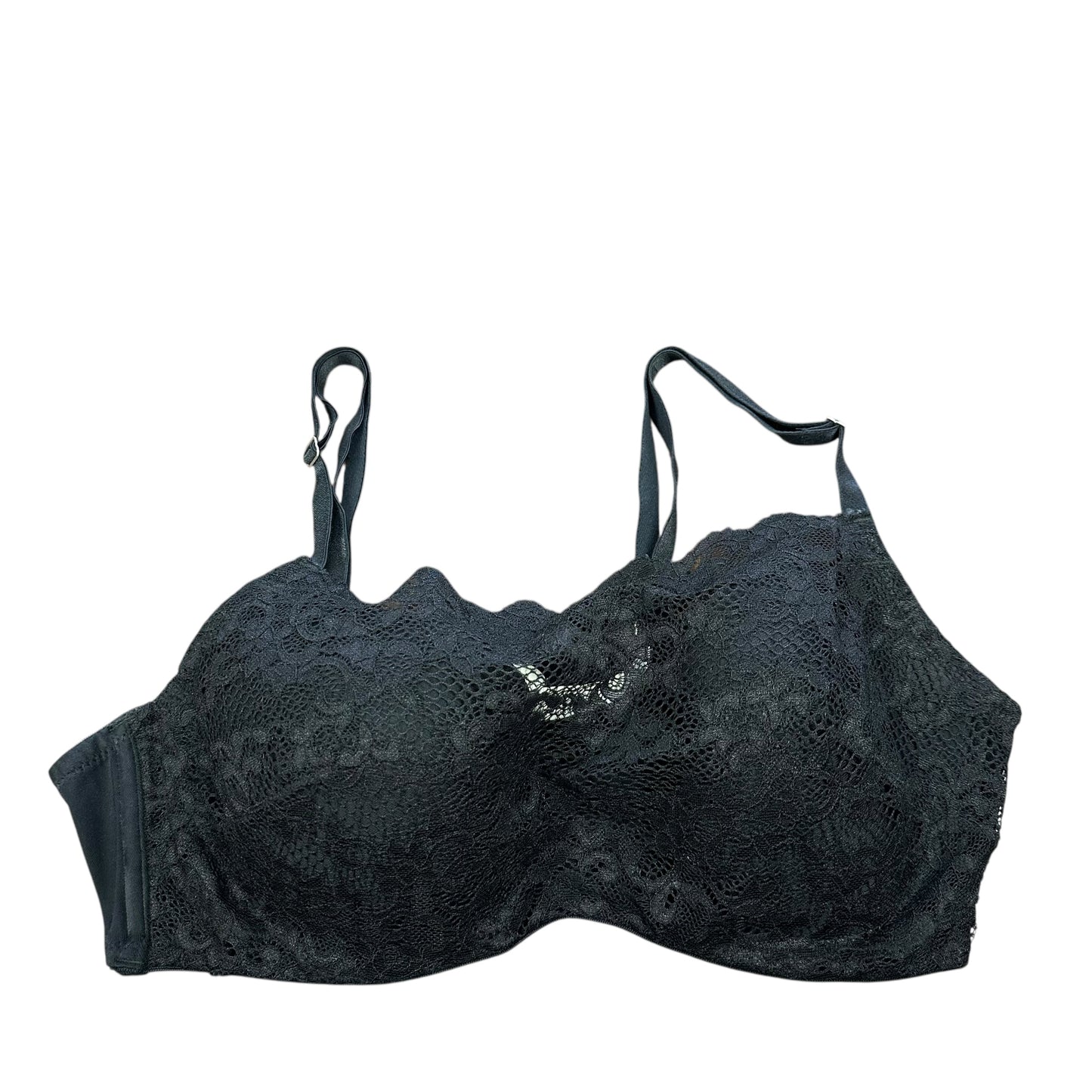 SOMA BLACK LACE BRA 36C