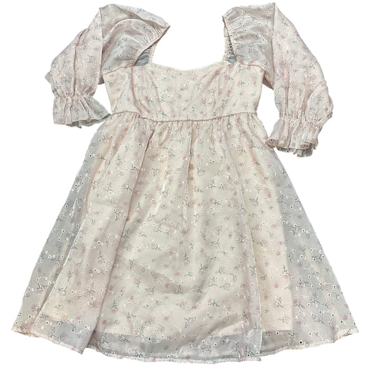 JESSICA SIMPSON FLORAL BABYDOLL DRESS MEDIUM